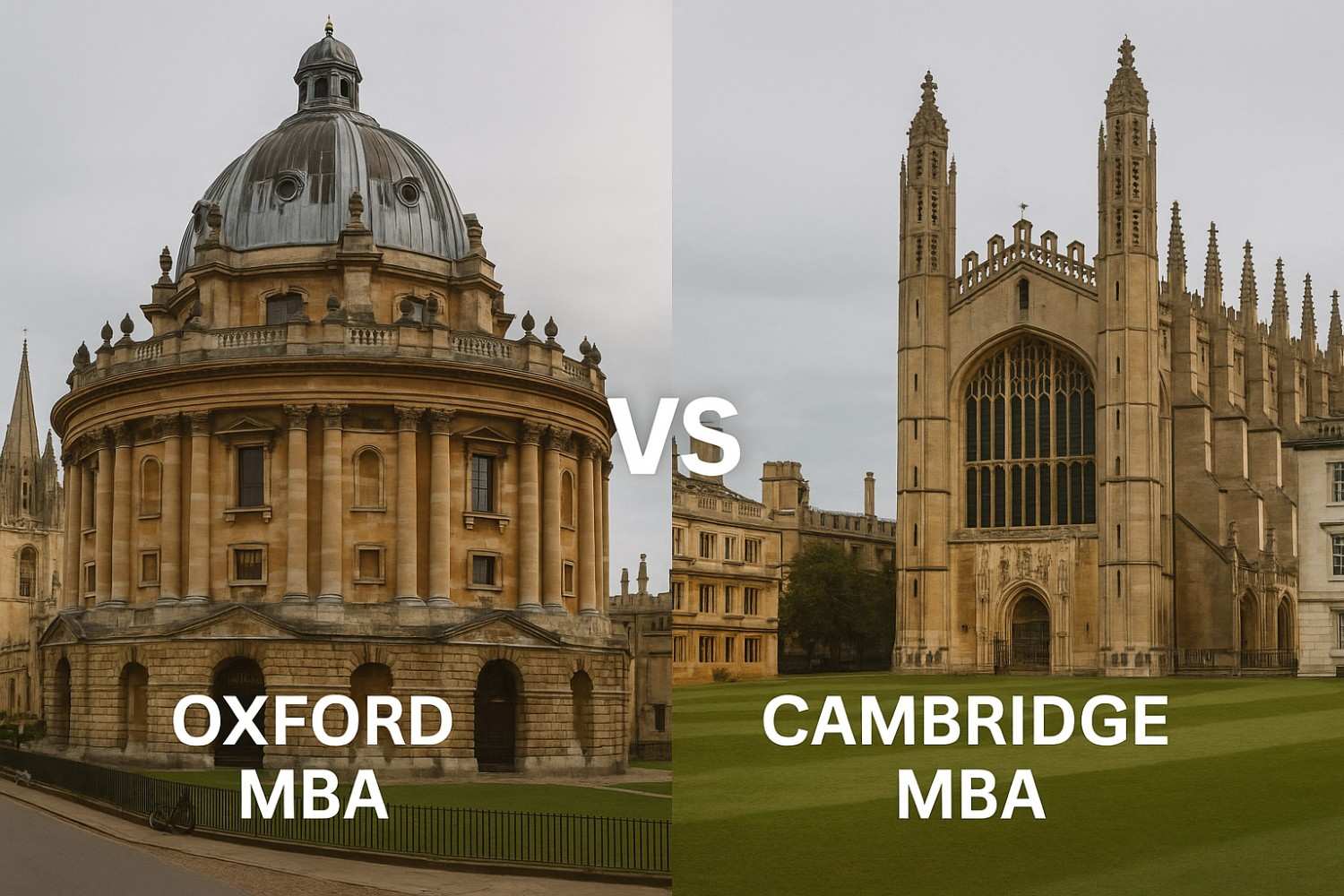 Oxford MBA vs Cambridge MBA